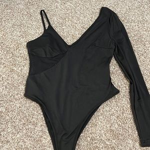 Black stylish bodysuit